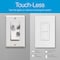 Caseta Lutron Caseta 5 amps Single Pole Wireless Smart-Enabled Rocker Switch White 1 pk PD-5ANS-WH-R - alternate 9